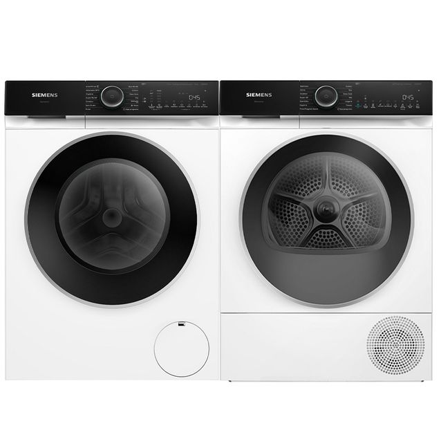 Pesukone ja kuivausrumpu Siemens WG64N2APDN-WQ46N2DPDN, 11kg, automaattinen annostelu, valkoinen