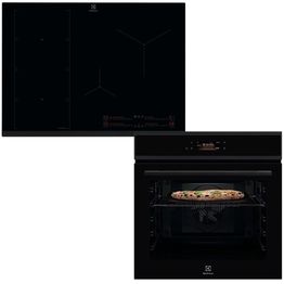 Erillisuunin ja induktiotason setti Electrolux COP905B-HOX760MF, 71cm, musta
