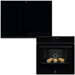 Erillisuunin ja induktiotason setti Electrolux COPP22B-HOX860MF, 78cm, musta