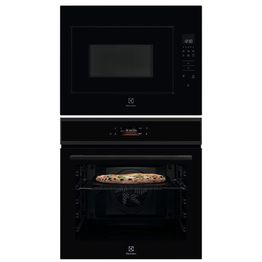 Erillisuunin ja mikroaaltouunin setti Electrolux COP905B-KMFD264NB, musta