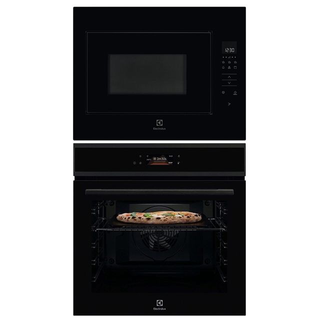 Erillisuunin ja mikroaaltouunin setti Electrolux COP905B-KMFD264NB, musta