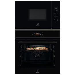 Erillisuunin ja mikroaaltouunin setti Electrolux COP905B-KMFD172NB, musta