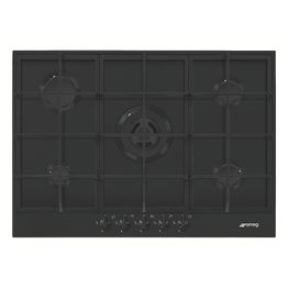 Kaasuliesitaso Smeg PX375MB, 72.5cm, mattamusta