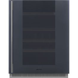 Viinikaappi Smeg CVI138RG, 59.5cm, harmaa