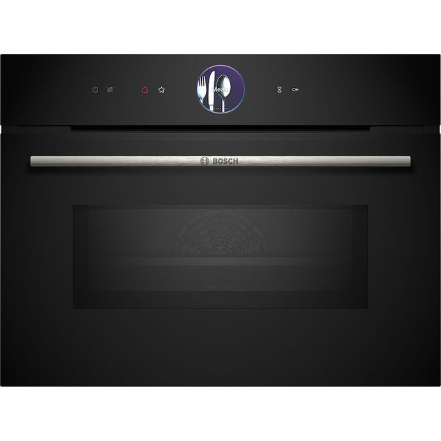 Yhdistelmäuuni Bosch Serie 8 CMG7361B1, mikroaaltouunilla, 59.4cm, musta
