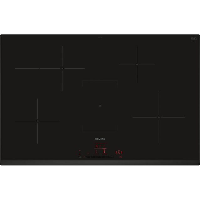 Induktiotaso Siemens iQ300 EH85KHFB1E, 80.2cm, musta