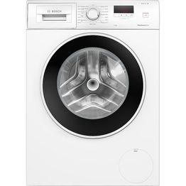 Edestä täytettävä pyykinpesukone Bosch Serie 2 WGE03400SN, 1400rpm, 8kg, valkoinen