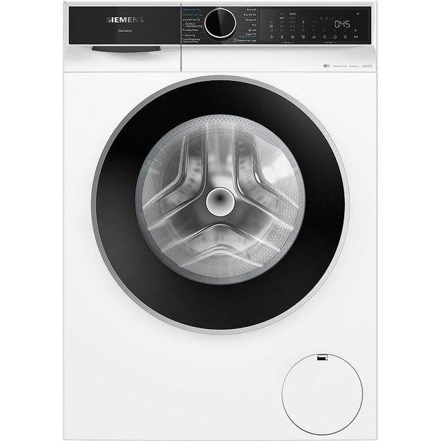 Kuivaava pyykinpesukone Siemens iQ500 WN54G20PDN, 1400rpm, 10,5/6kg, valkoinen