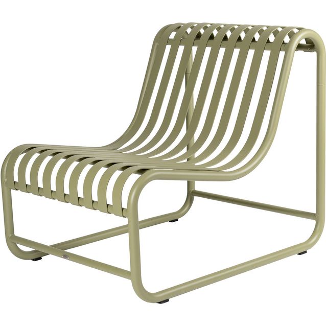 Lounge-tuoli Varax, alumiini, sisä- ja ulkokäyttöön, vihreä