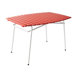 Pöytä Varax Retro 403 punainen/valkoinen