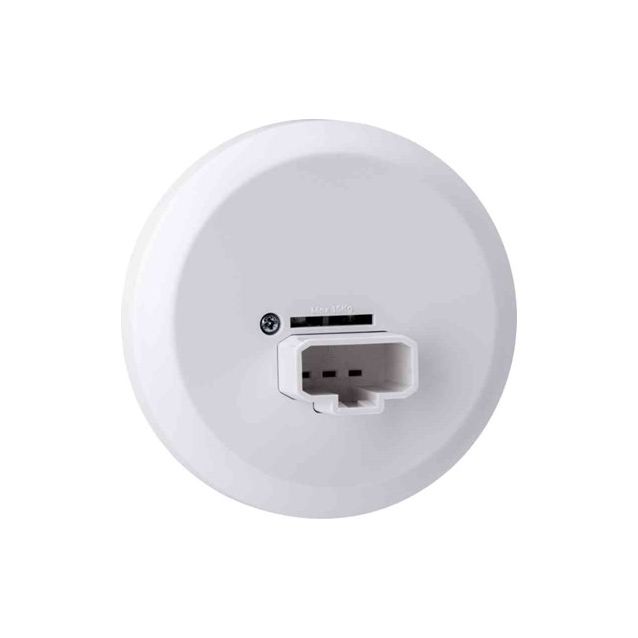 Valaisinpistorasia Gelia Connect 2 Home DCL 6A pinta asennus koukulla valkoinen