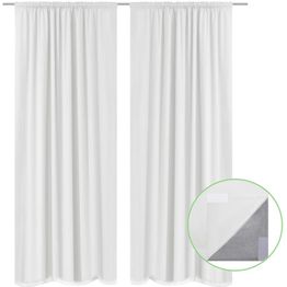 Valk. kaksikerroksiset energiasäästö pimennysverhot 140x245cm