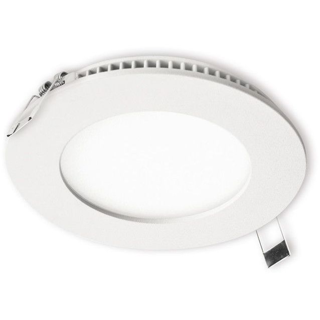 LED-paneeli Ensto Velox ALSD117PU Ø117x19mm IP44 8W 830/840 valkoinen