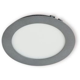 LED-paneeli Ensto Velox ALSD117HPU Ø117x19mm IP44 8W 830/840 harmaa