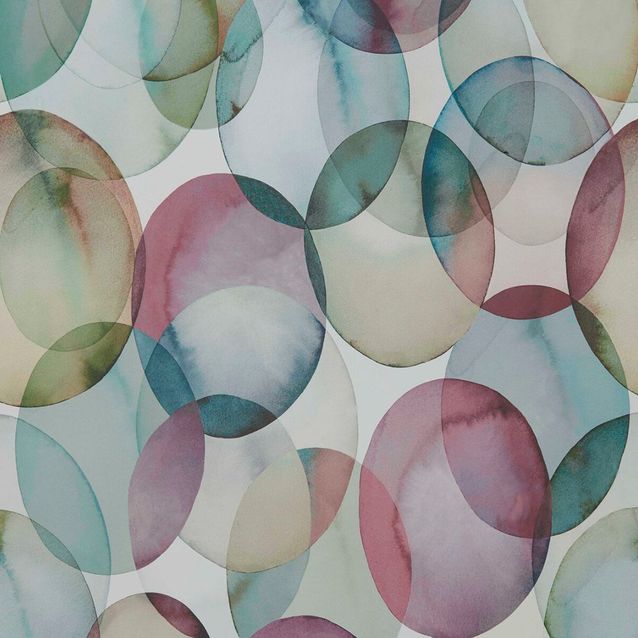 Tapetti 1838 Wallcoverings Honesty värikäs