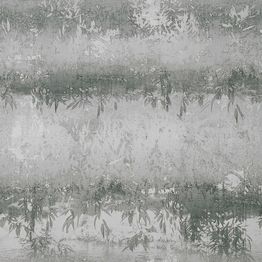 Tapetti 1838 Wallcoverings Serenity, kasvi, mustavalkoinen