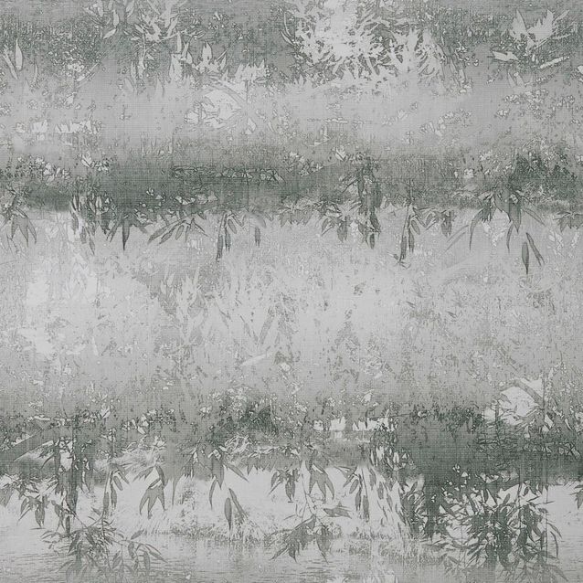 Tapetti 1838 Wallcoverings Serenity mustavalkoinen