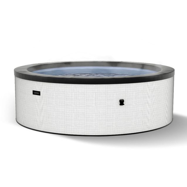 Ulkoporeallas Wave Spa Tahoe, 4 hlöä, 70 suutinta, WiFi, pyöreä, koottava, valkoinen