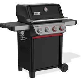 Kaasugrilli Weber Spirit E-435, 4 poltinta, sivukeitin, musta
