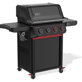 Kaasugrilli Weber Spirit EPX-435R Stealth, 4 poltinta, sivukeitin, musta