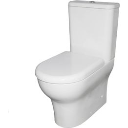 WC-istuin Vitra Zentrum kaksoishuuhtelu valkoinen Soft Close-kannella