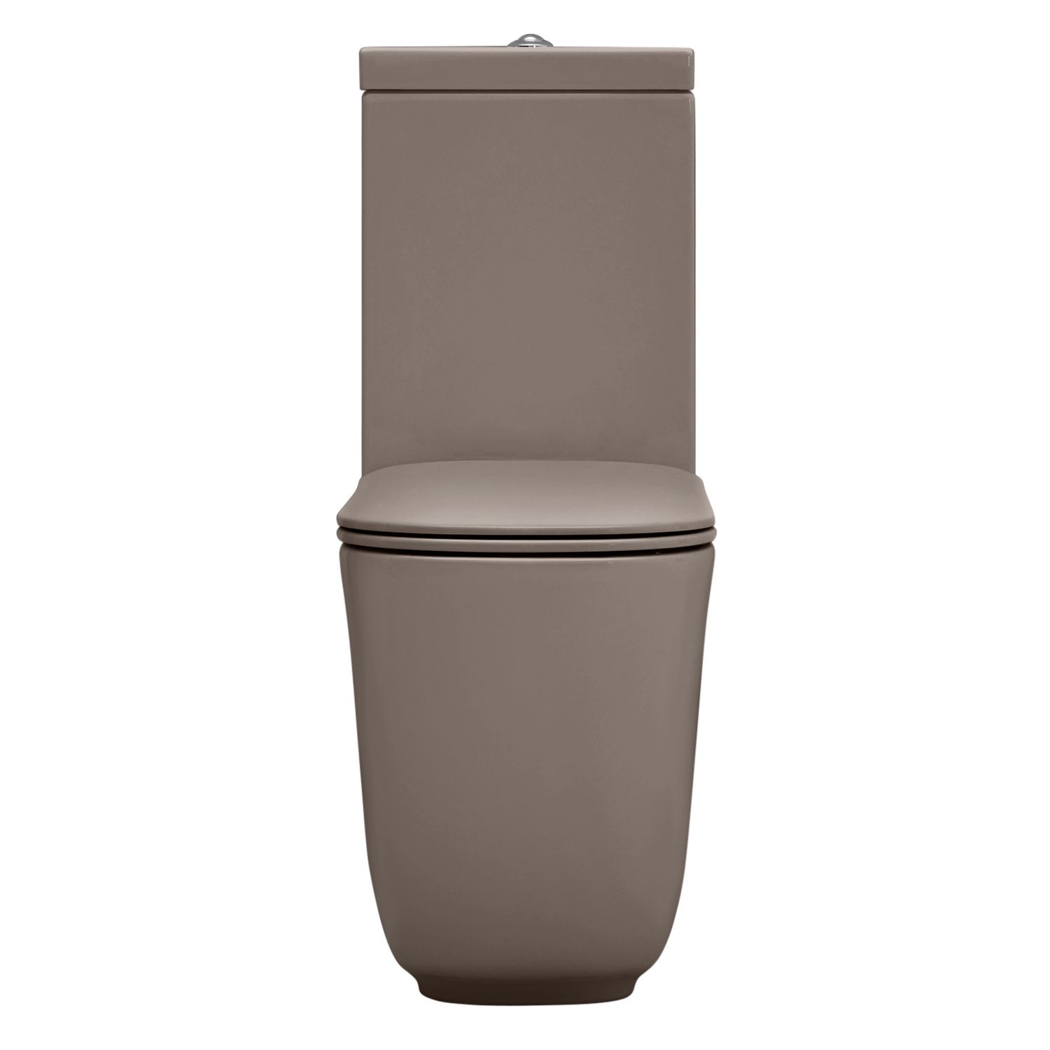 WC-istuin Kerasan Tribeca 3/6l kaksoishuuhtelu S/P-lukko matta harmaa