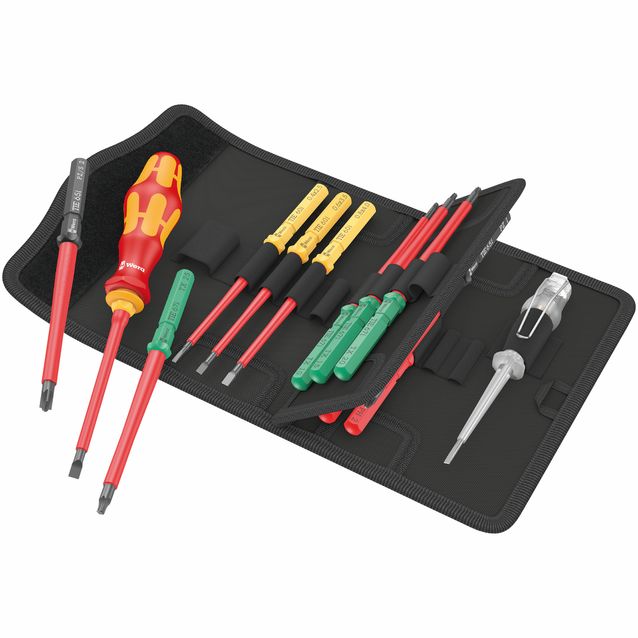 Ruuvimeisselisarja Wera Kraftform Kompakt VDE, 16 kpl