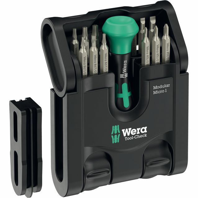 Ruuvimeisselisarja Wera Tool-Check Modular Micro 1, 21 kpl