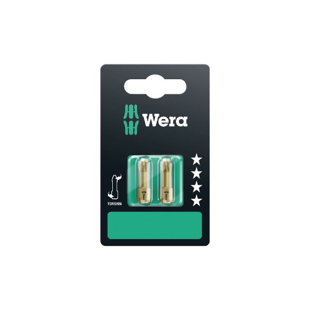 Vääntökärki Wera 855/1 TH, PZ 2, 2 kpl, 2x25mm