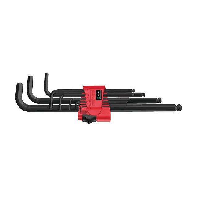 Kuusiokoloavainsarja Wera 950 PKL/9 BM N SB, 1, 5–10mm