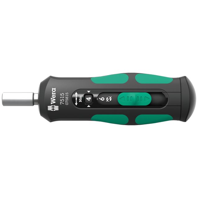 Ruuvimeisseli Wera 7515 Kraftform Safe-Torque Speed, 2–6 Nm