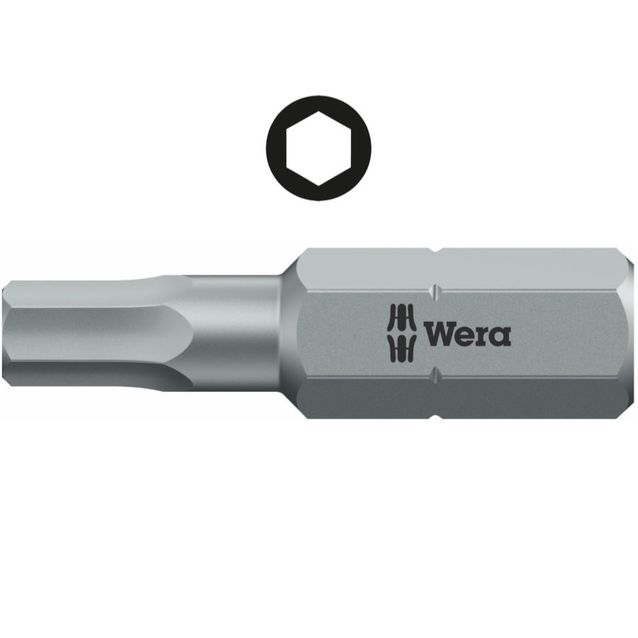 Kärki Wera 840/1 Z Standard Hex-plus, 5/32x25mm