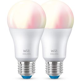 LED-älylamppu WiZ A60 Color Wi-Fi 8W E27 2kpl/pkt
