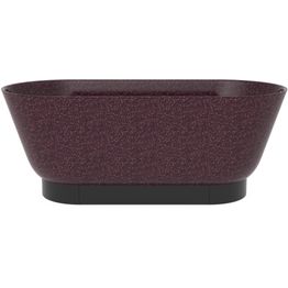 Kylpyamme Woodio Flow Berry, 1600x700mm, punainen