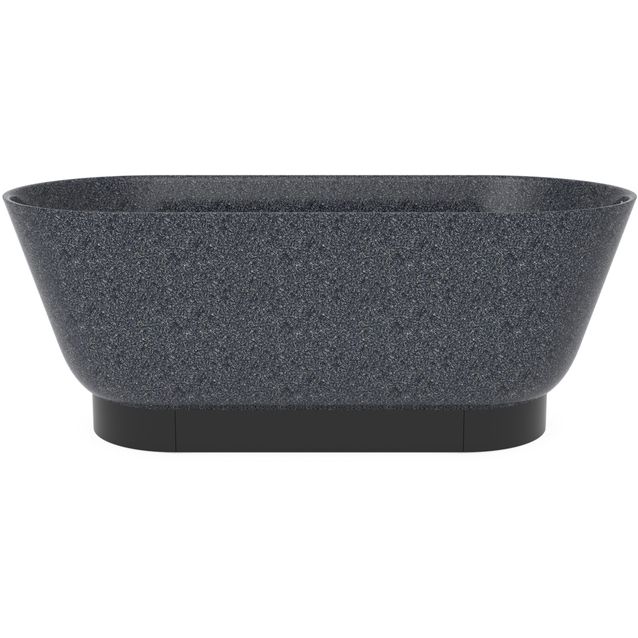 Kylpyamme Woodio Flow Stone, 1600x700mm, harmaa