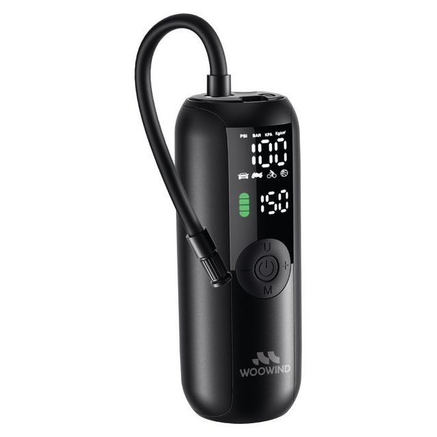 Akkukäyttöinen rengaspumppu Woowind LP1, 4000mAh, 7.4V