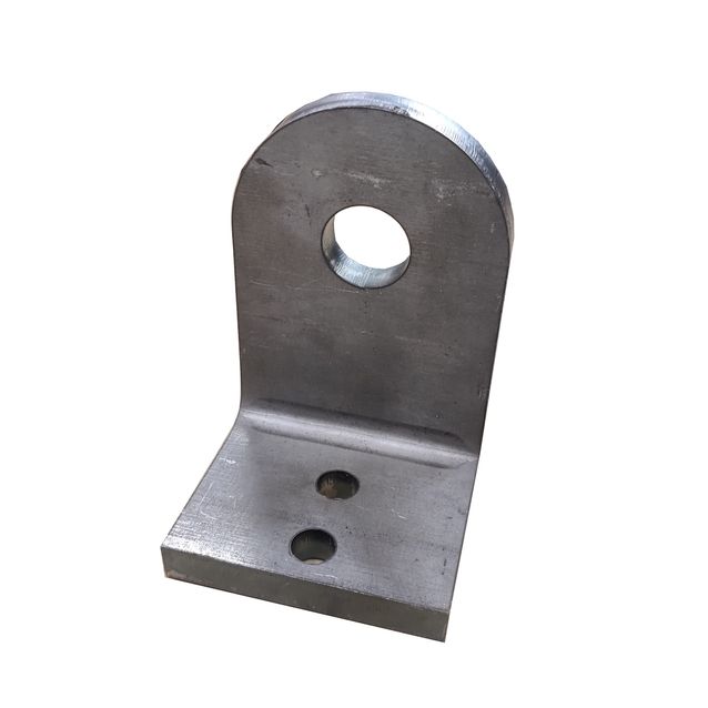 Kulmakiinnike Warma hitsattava 120/75x80x12 mm reikä 25 mm