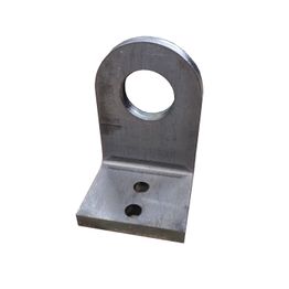 Kulmakiinnike Warma hitsattava 120/75x80x12 mm reikä 40 mm