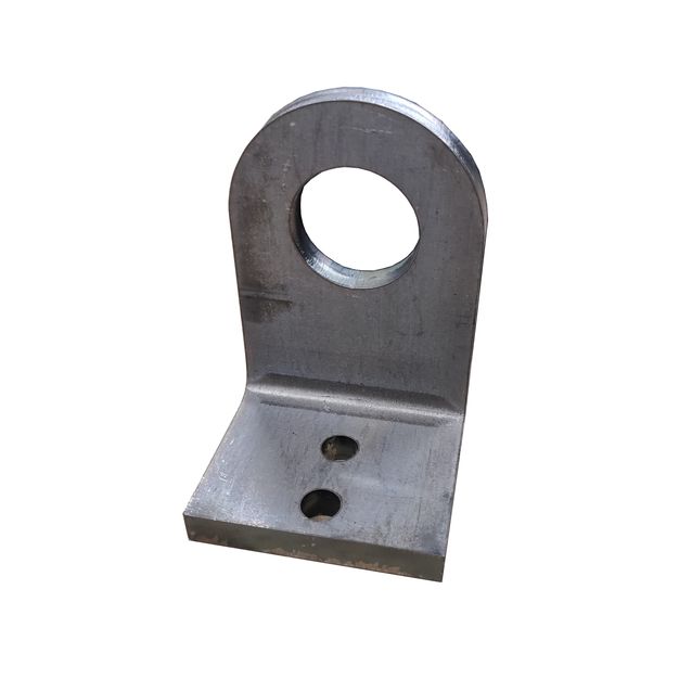 Kulmakiinnike Warma hitsattava 120/75x80x12 mm reikä 40 mm