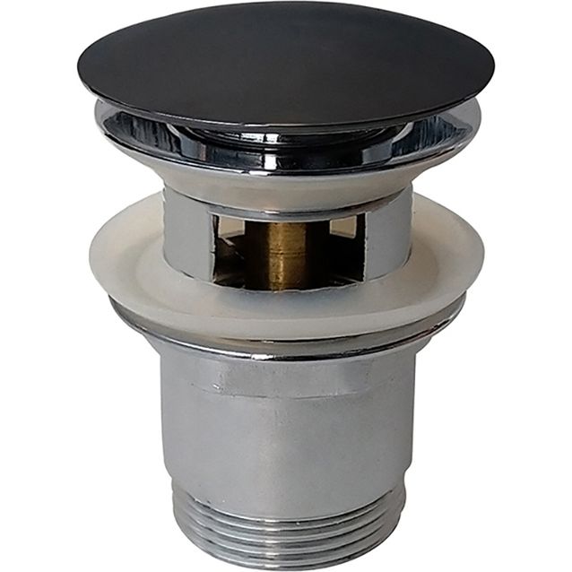 Push pohjaventtiili Westerbergs musta ylivuotosuojalla