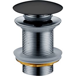 Pohjaventtiili Westerbergs, pop-up, ei ylivuotosuojaa, musta