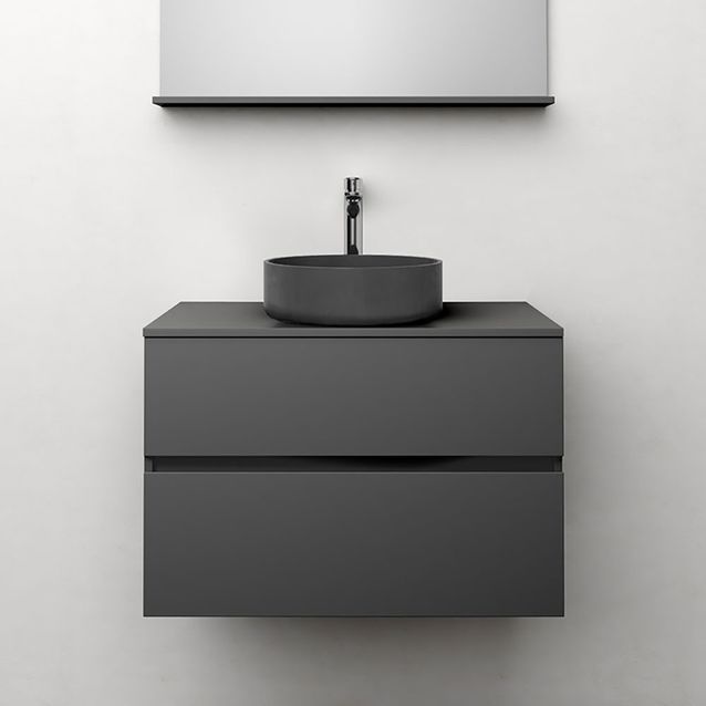 Allaskaappi Westerbergs Himmel 800 mm matta-antrasiitti