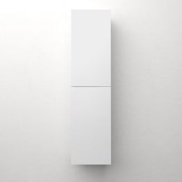 Korkeakaappi Westerbergs Samla push open mattavalkoinen