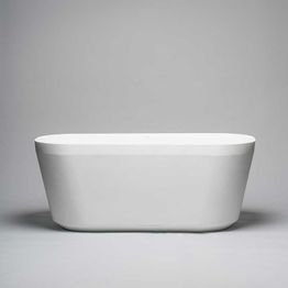 Kylpyamme Westerbergs Fjord 1550x700 mm mattavalkoinen