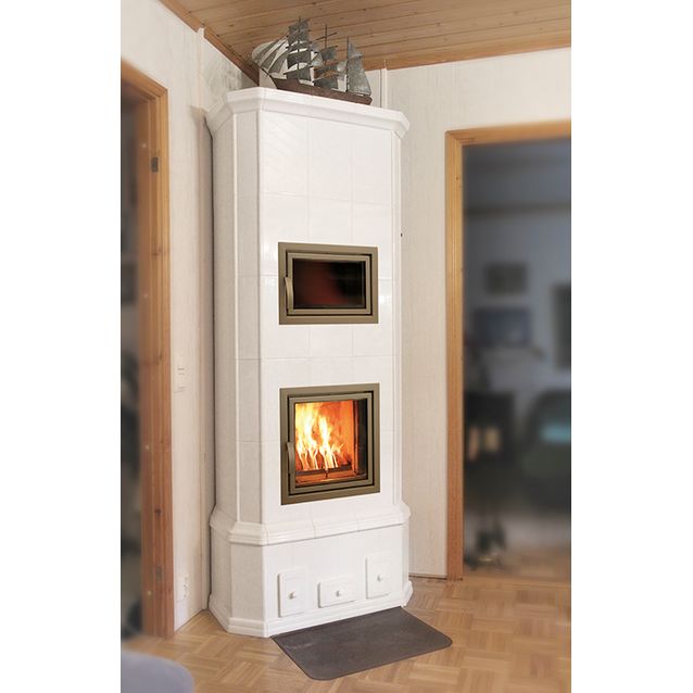 Kaakeliuuni Aurora leivinuunilla varaava