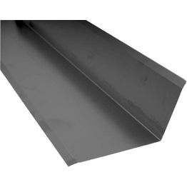 Yläpelti Keraplast, 75+115x3000mm, 108°, musta RR33