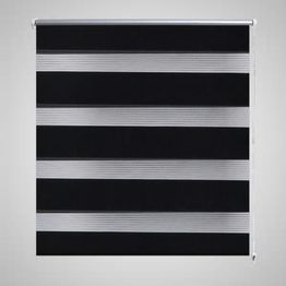 Zebra rullakaihdin 50 x 100 cm musta