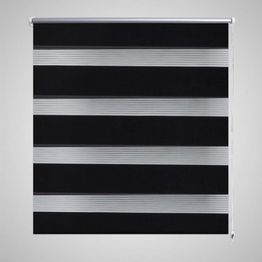 Zebra rullakaihdin 60 x 120 cm musta