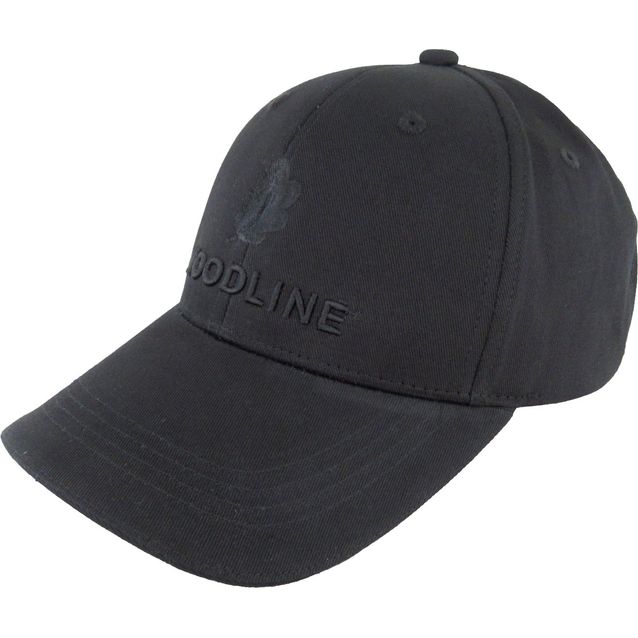 Lippalakki Woodline musta one size