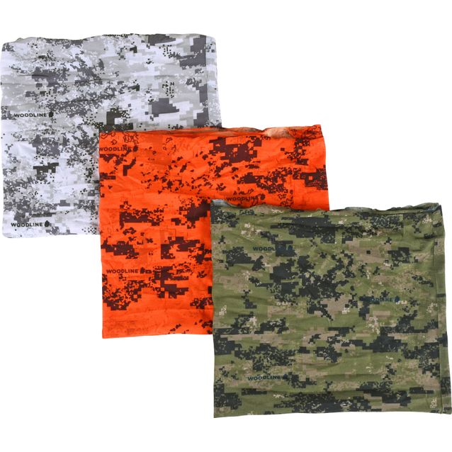 Tuubihuivit Woodline Multiscarfs Camo 3 kpl one size